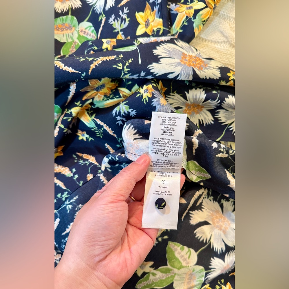 DOEN MERLA DRESS IN SWEET ANEMONE, brand new without tags, never worn, No flaws. - Picture 15 of 16